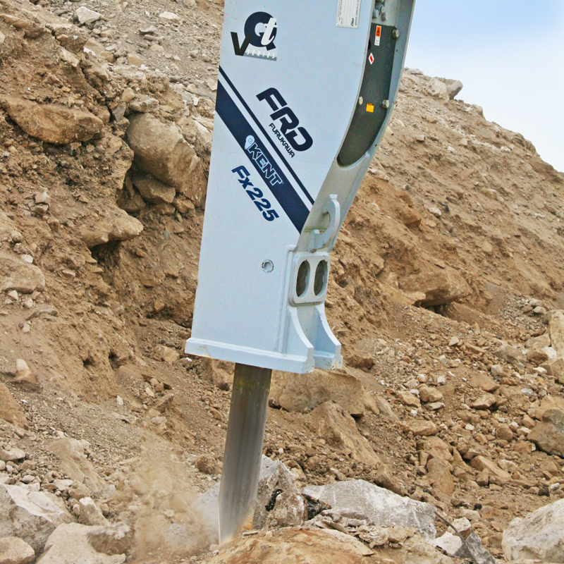 Hydraulic Breaker- FRD-Large-FX225 Large Series Hydraulic Rock Breaker Attachment